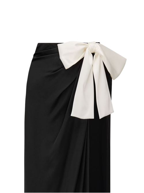 Skirt with bow SAINT LAURENT | 858255Y720W1000